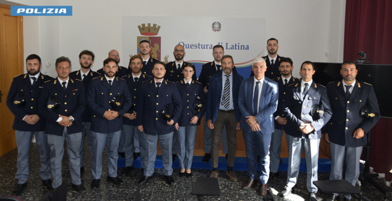  Latina - Nuovi poliziotti in provincia: l’incontro con il Questore e il Vicario - 
