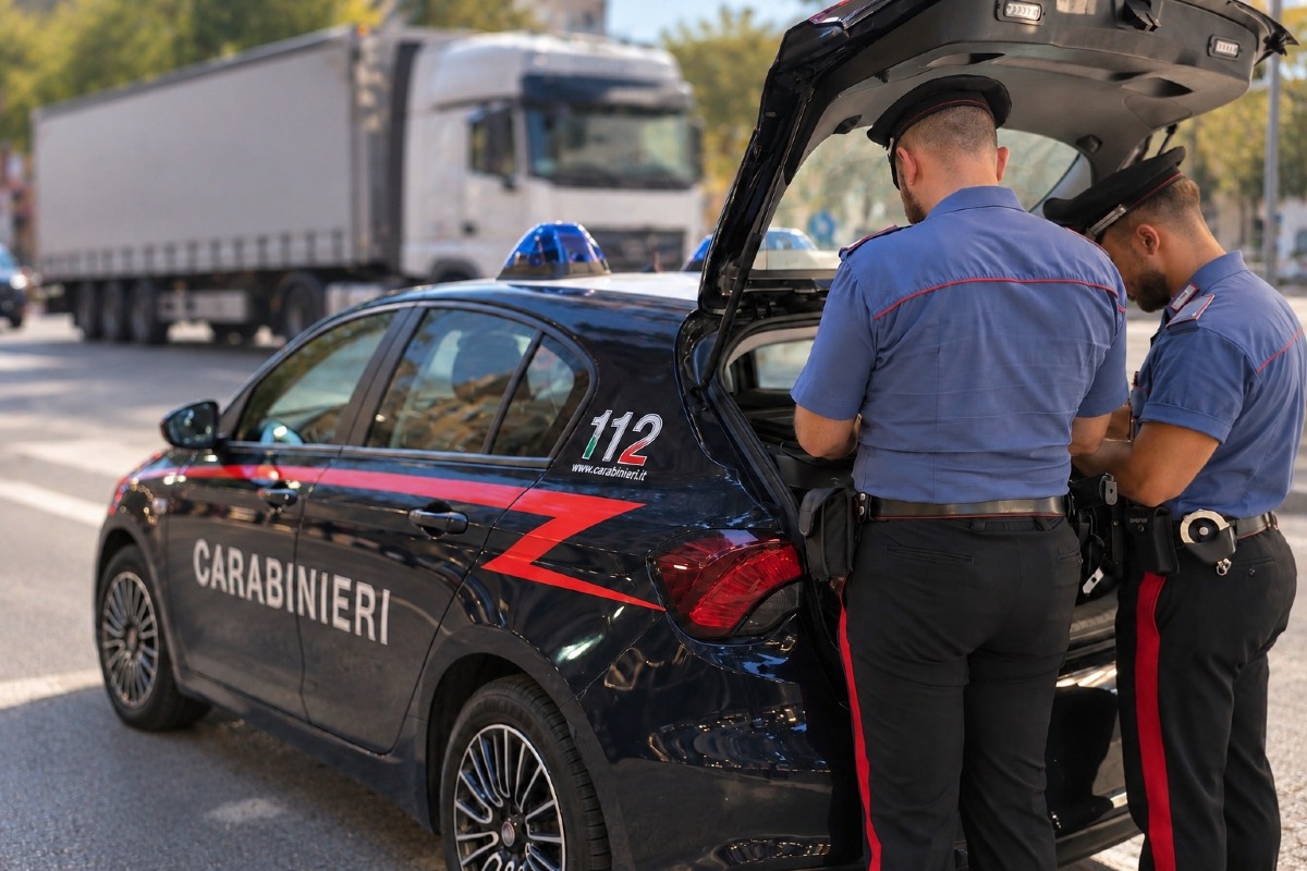 Pomezia - Rubano 179 colli di vino dal tir: 5 arresti, 1 minore denunciato - 