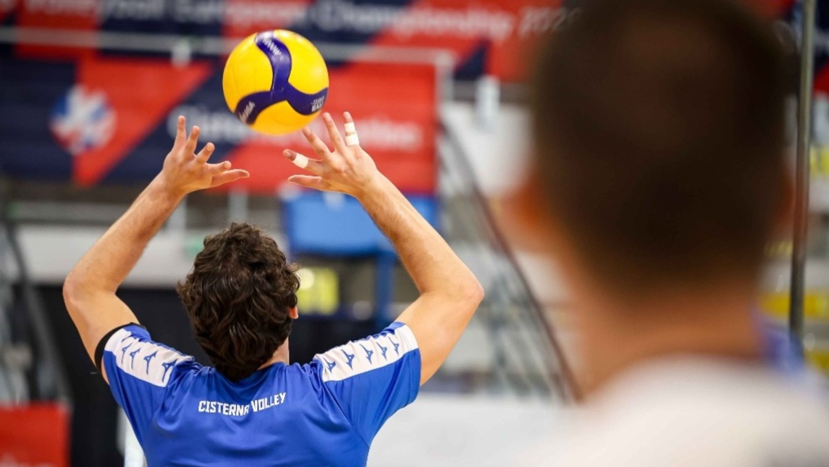 Pallavolo di Superlega, allenamento congiunto per il Cisterna Volley. - 