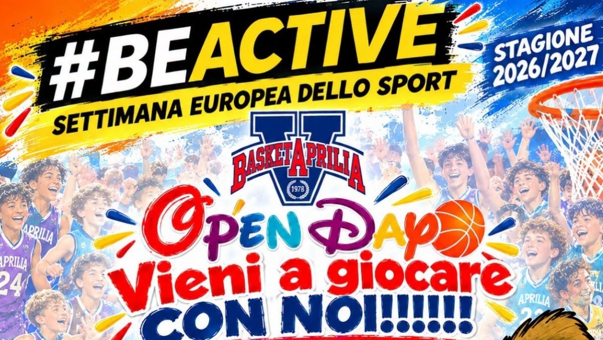 BeActive, open day di minibasket alla Virtus Aprilia per la Settimana Europea dello Sport. - 