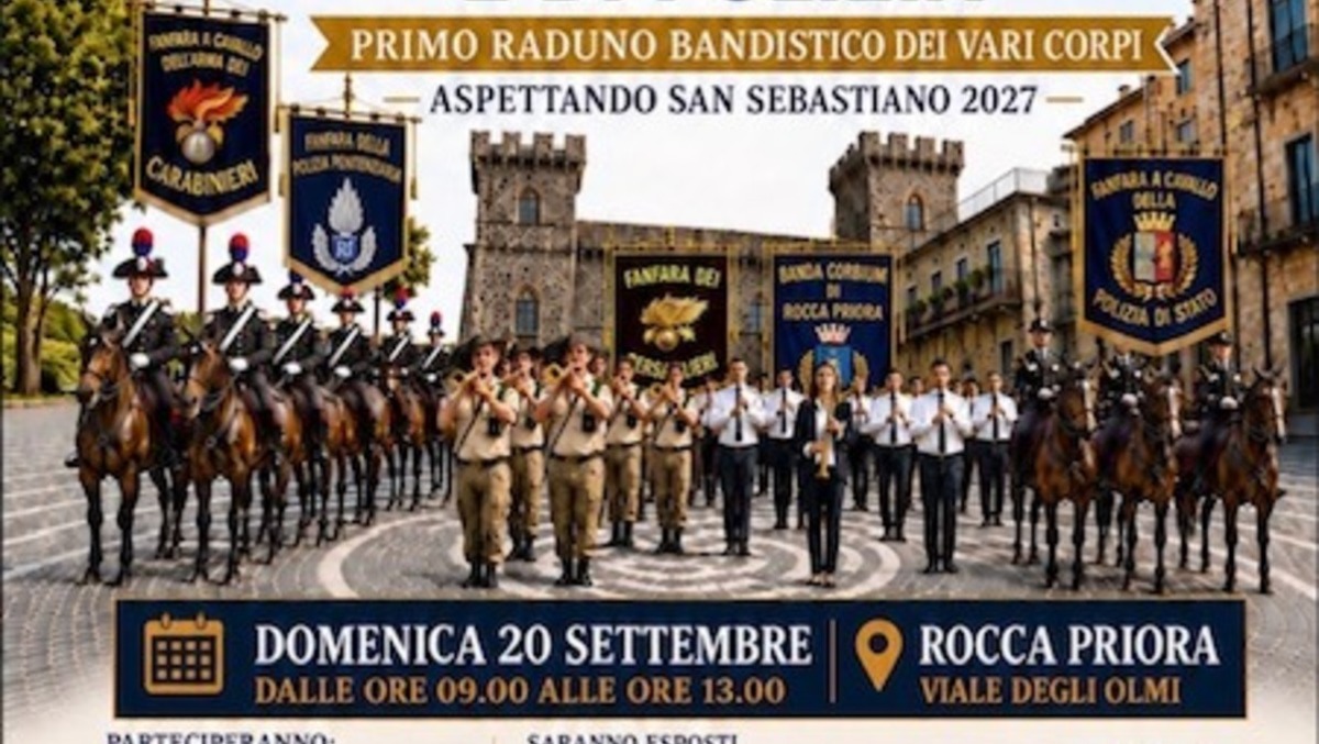 “In-Canto”, a Rocca Priora questa domenica l’evento dedicato alle Forze Armate e di Polizia. - 
