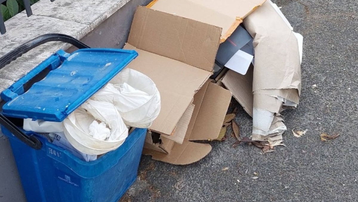 Aprilia - Rifiuti, ritiri della carta mancati: "In via Garigliano situazione insostenibile" - 