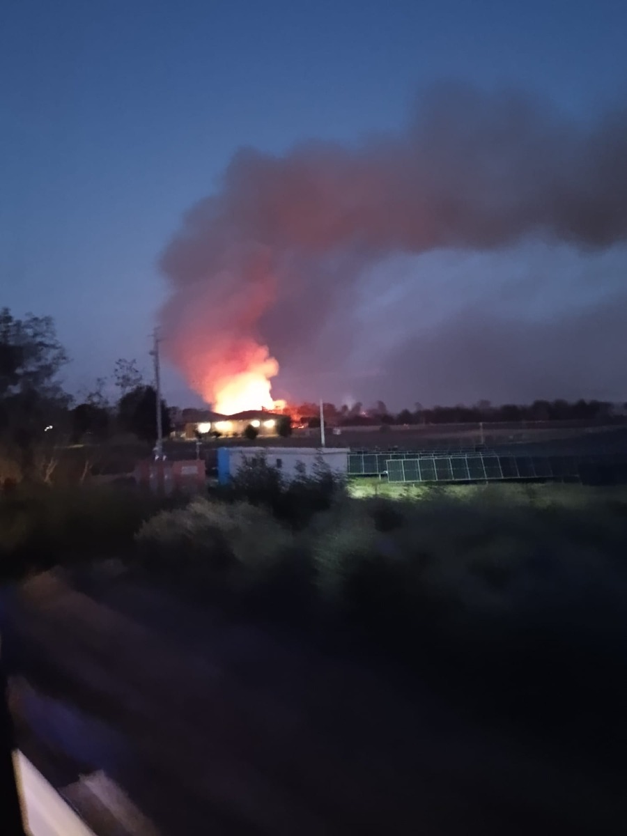 Incendio Borgo San Michele