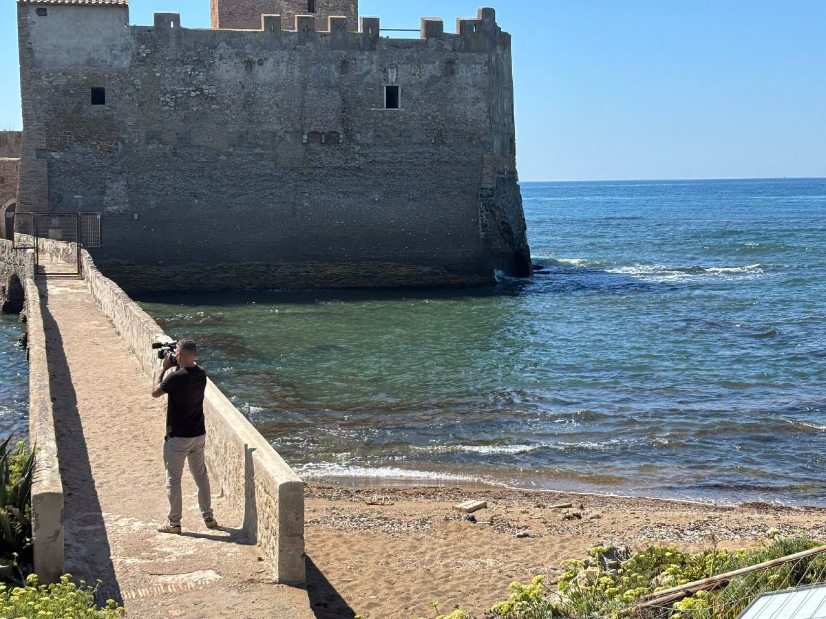Torre Astura - Luoghi del Cuore Fai - riprese Rai