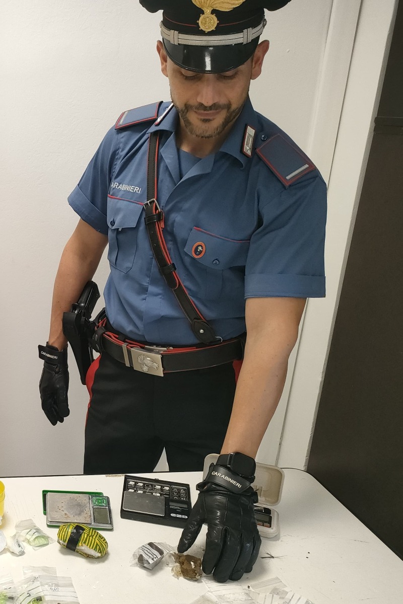 Carabinieri di Nettuno - sequestro di droga