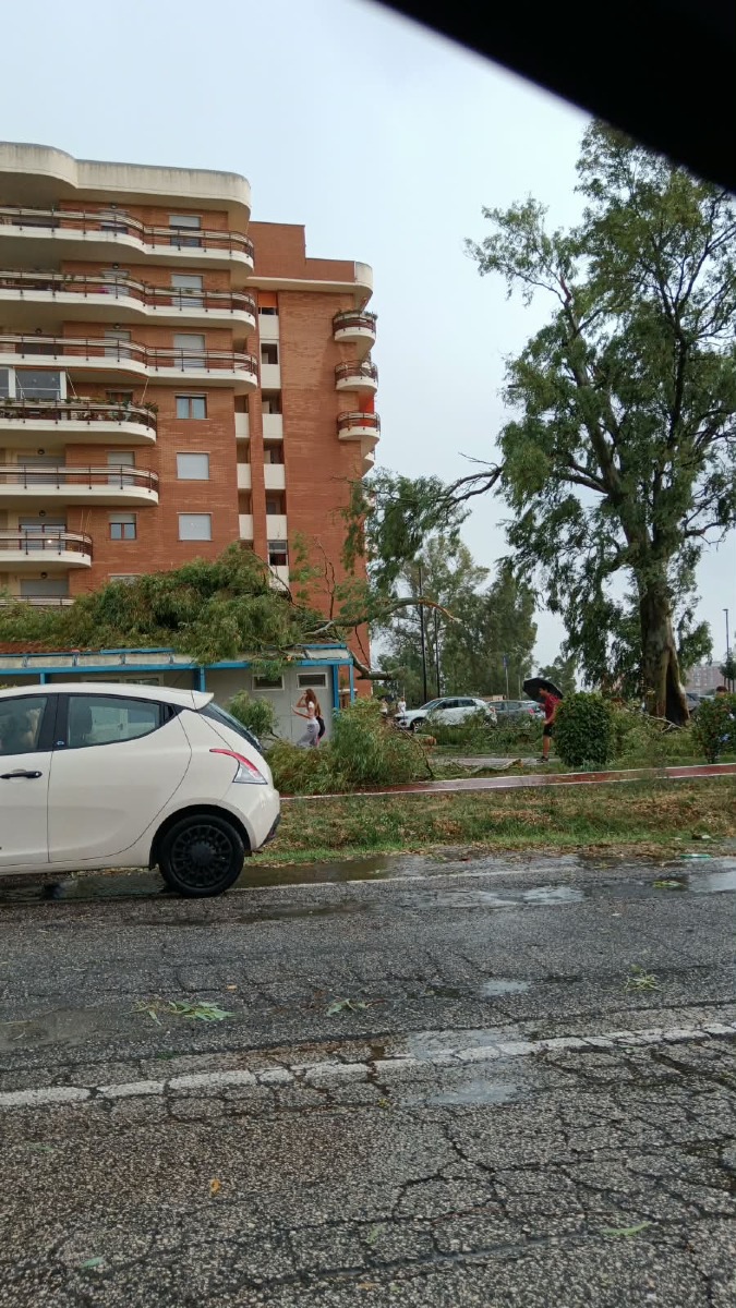 Aprilia - danni maltempo 10 Settembre 2026