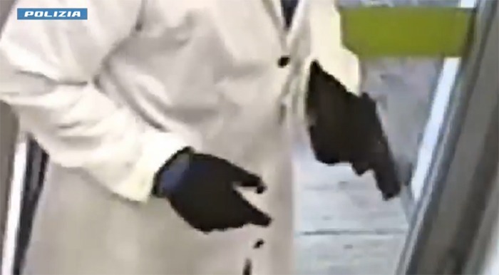 Rapina ufficio postale_Polizia