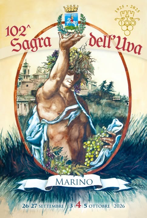 Sagra dell’Uva di Marino_102esima edizione_loc 2026