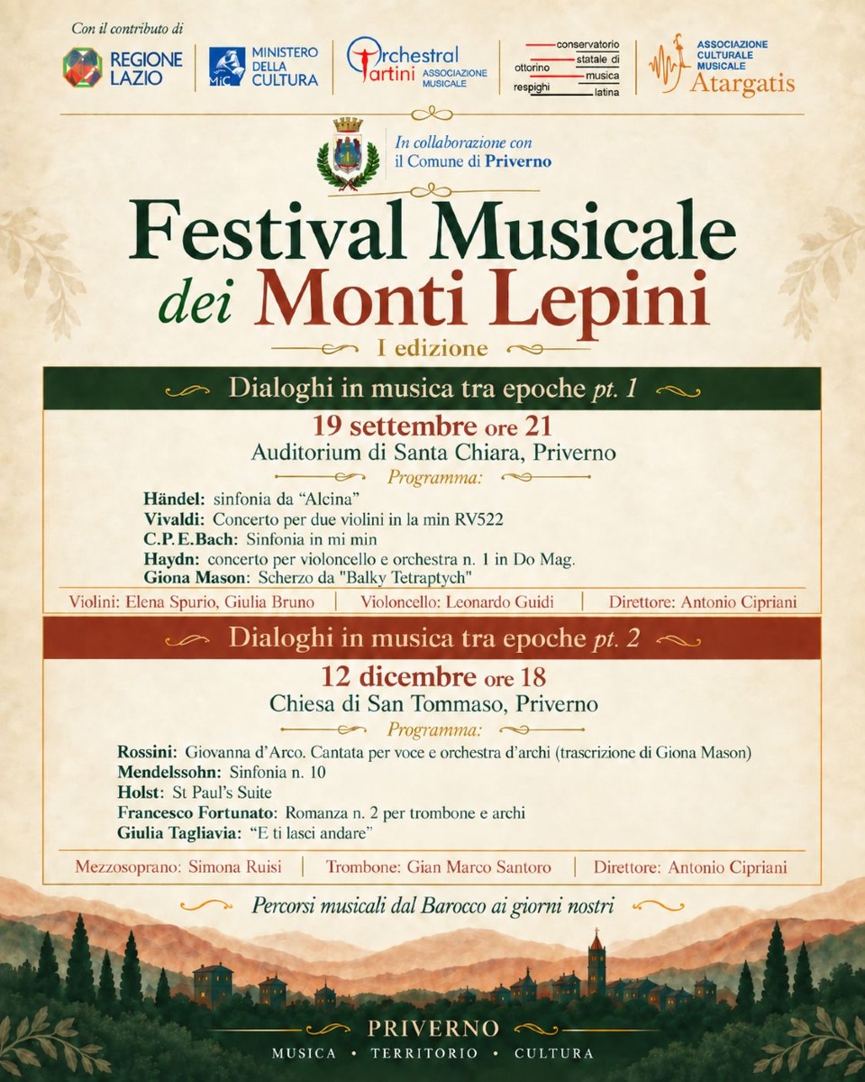 Festival Musicale dei Monti Lepini