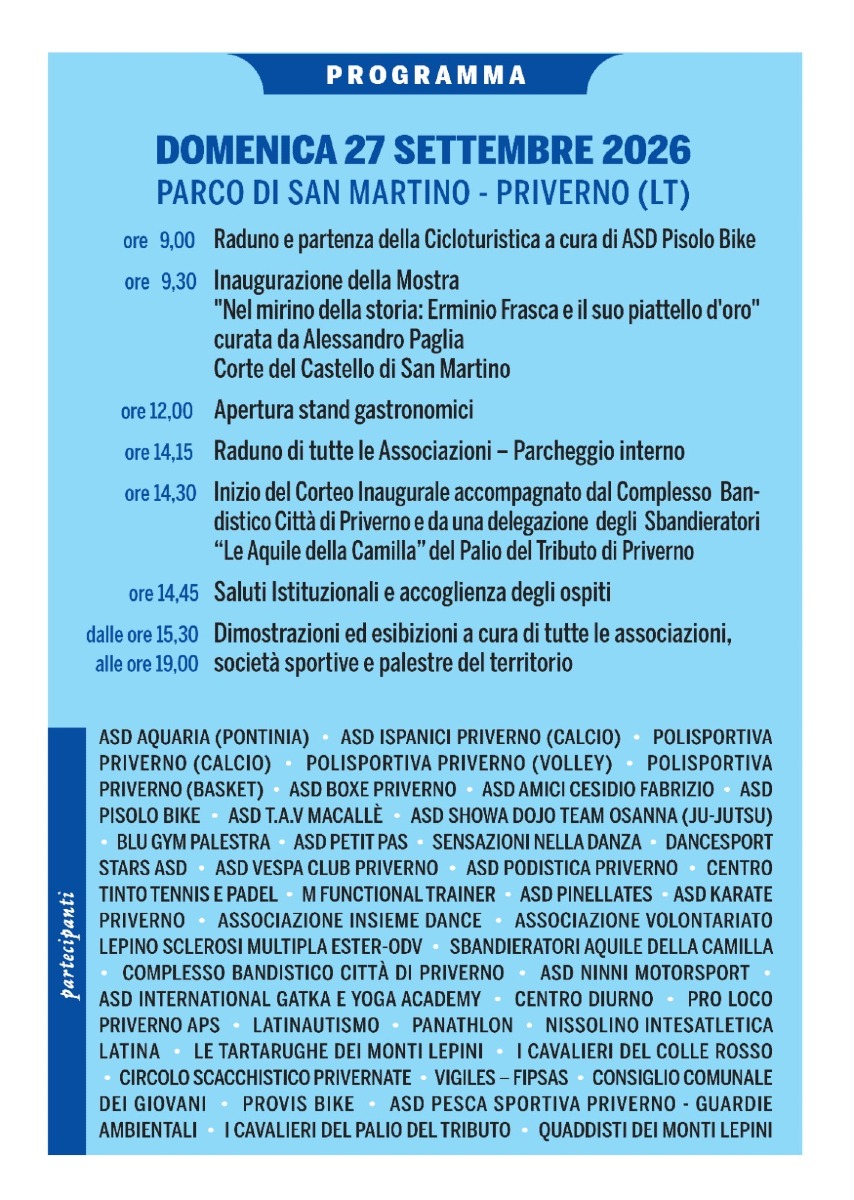Giornata dello Sport Priverno 2026 - foto2