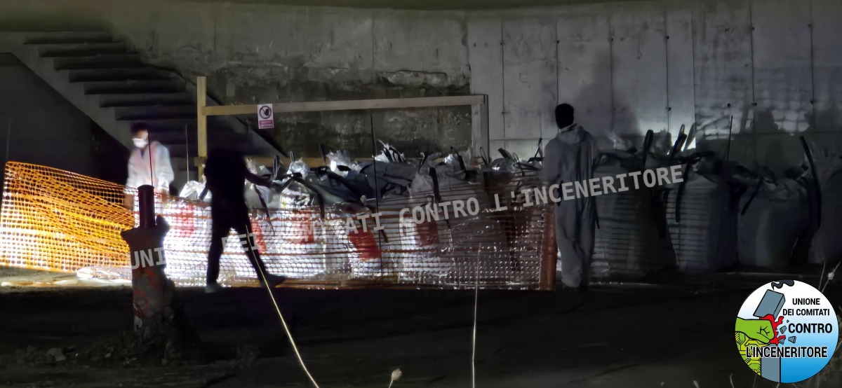 Inceneritore_amianto a Santa Palomba
