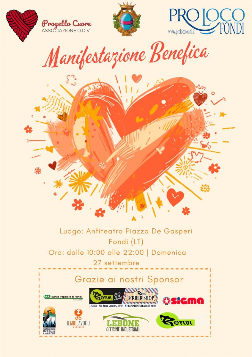 Progetto Cuore Fondi 2026