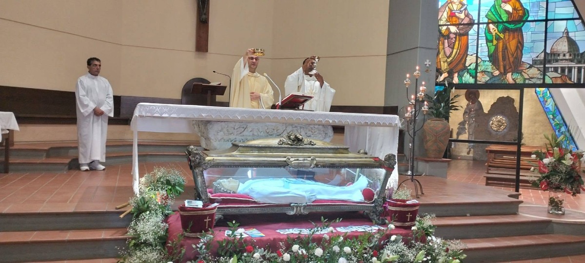Santa Maria Goretti nella Parrocchia Santi Pietro e Paolo ad Aprilia