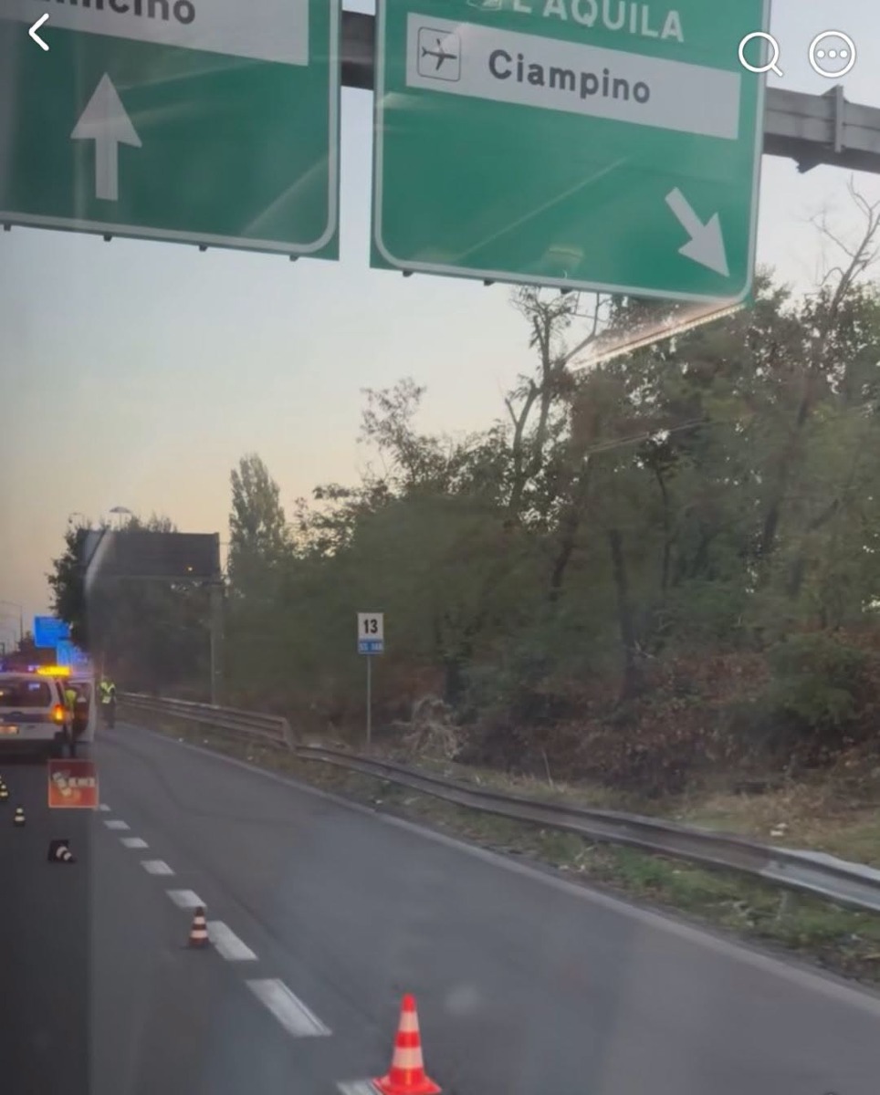 Incidente Pontina altezza Gra