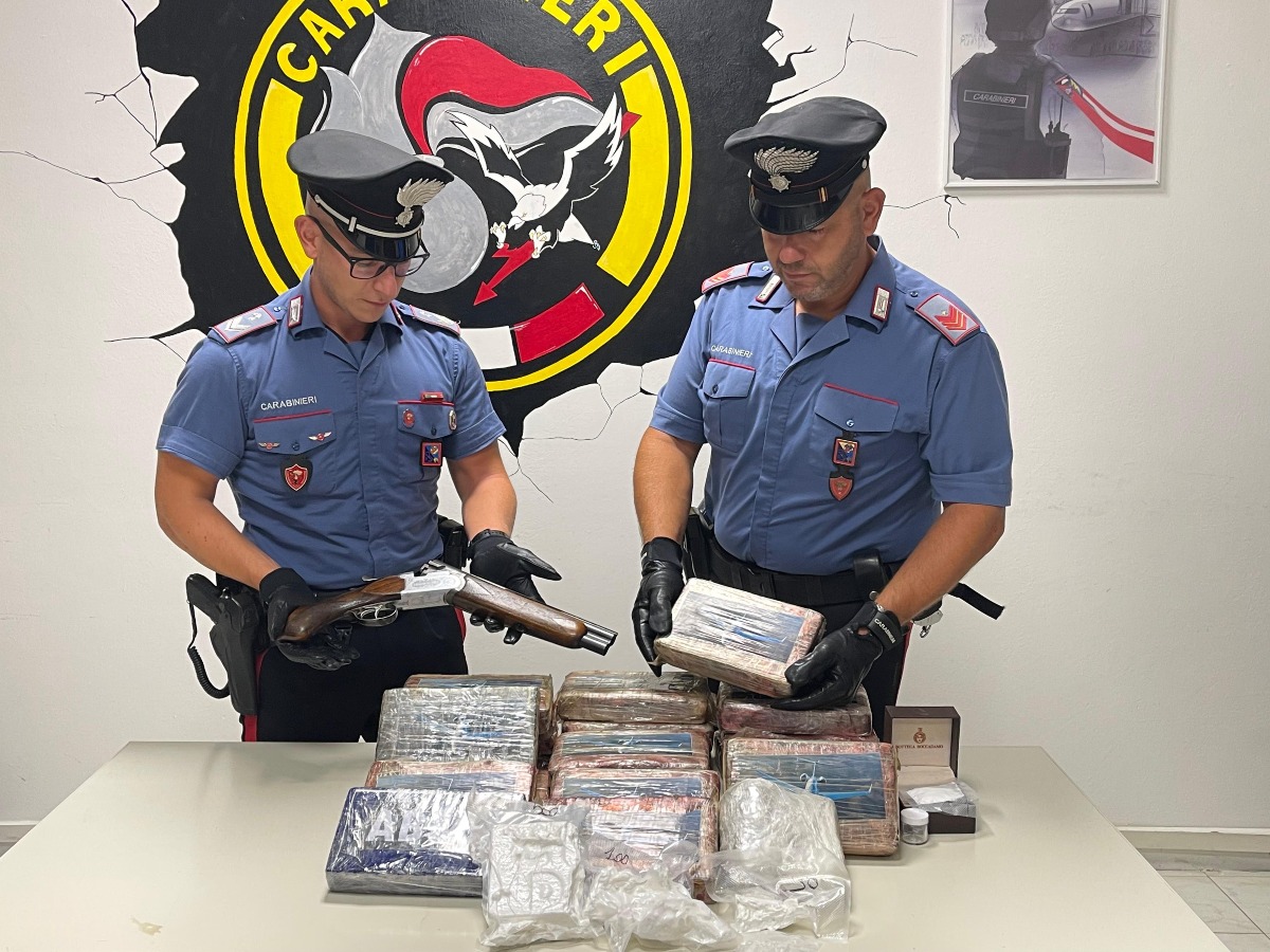 Carabinieri Anzio_blitz antidroga a Cisterna