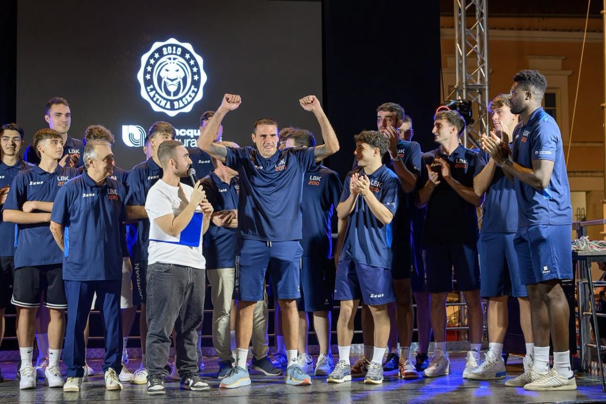 Latina Basket - presentazione settembre 2026