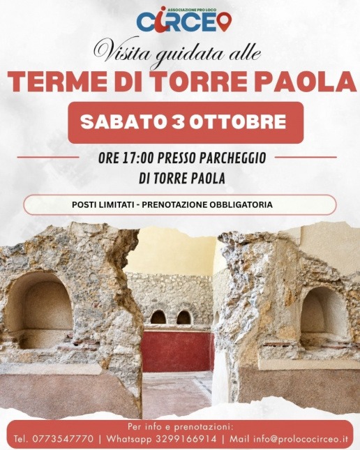 Terme di Torre Paola - Visita