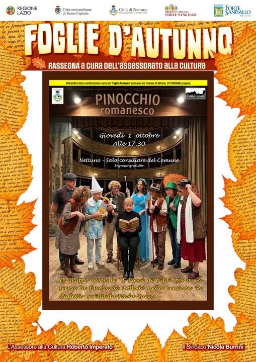 Pinocchio Romanesco Nettuno