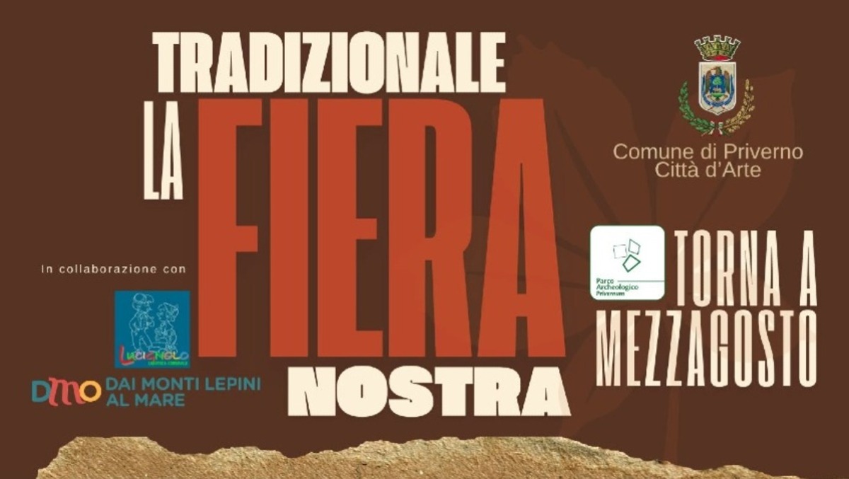 Al Parco Archeologico di Priverno torna la tradizionale “Fiera Nostra”. - 