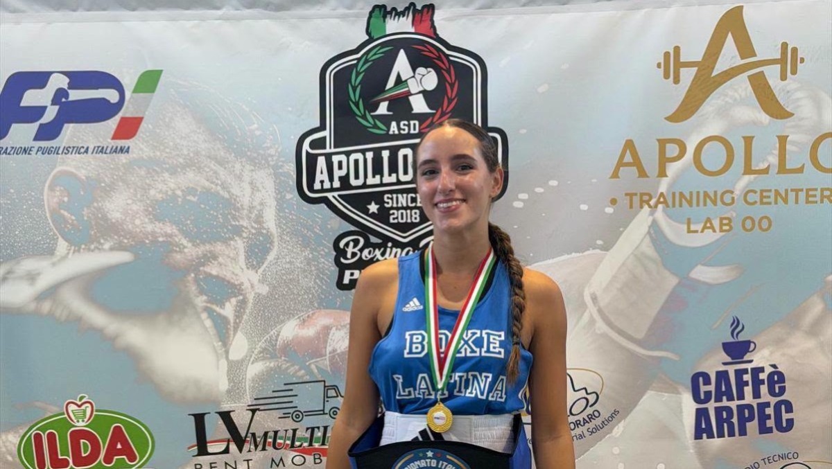 Latina - Laura Incze è Campionessa Italiana di Gym Boxe - 