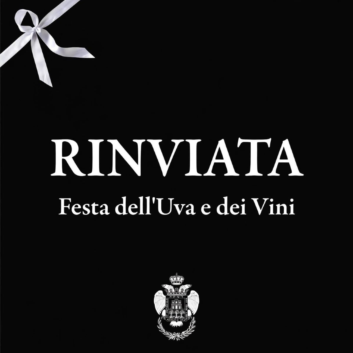 Lutto a Velletri, rinviata la 95ª "Festa dell'Uva e dei Vini” - 