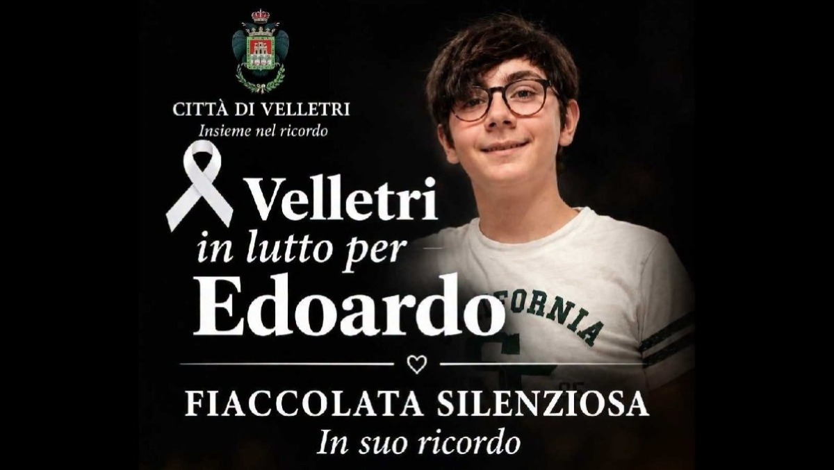 Questa sera a Velletri una fiaccolata silenziosa in ricordo di Edoardo. - 