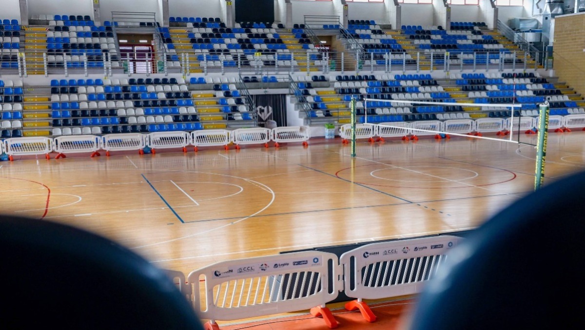 SuperLega, il maltempo non ferma la festa: il Cisterna Volley si sposta al PalaSport. - 