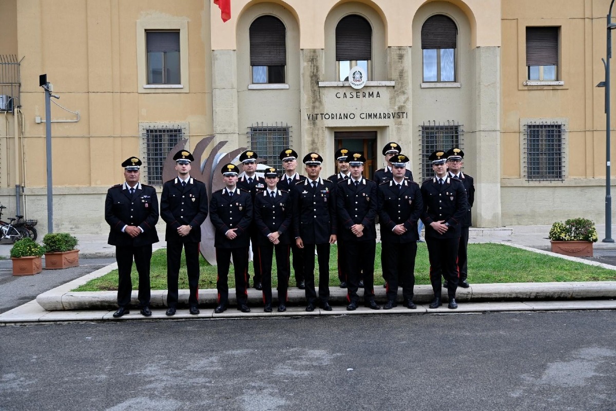 Latina - Carabinieri, accolti al Comando Provinciale 6 allievi marescialli  - 