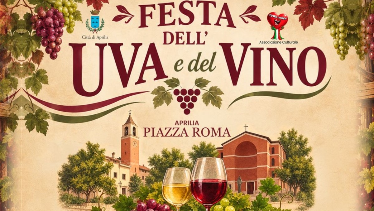 Aprilia celebra la Festa dell’Uva e del Vino: sapori d'autunno in piazza Roma - 