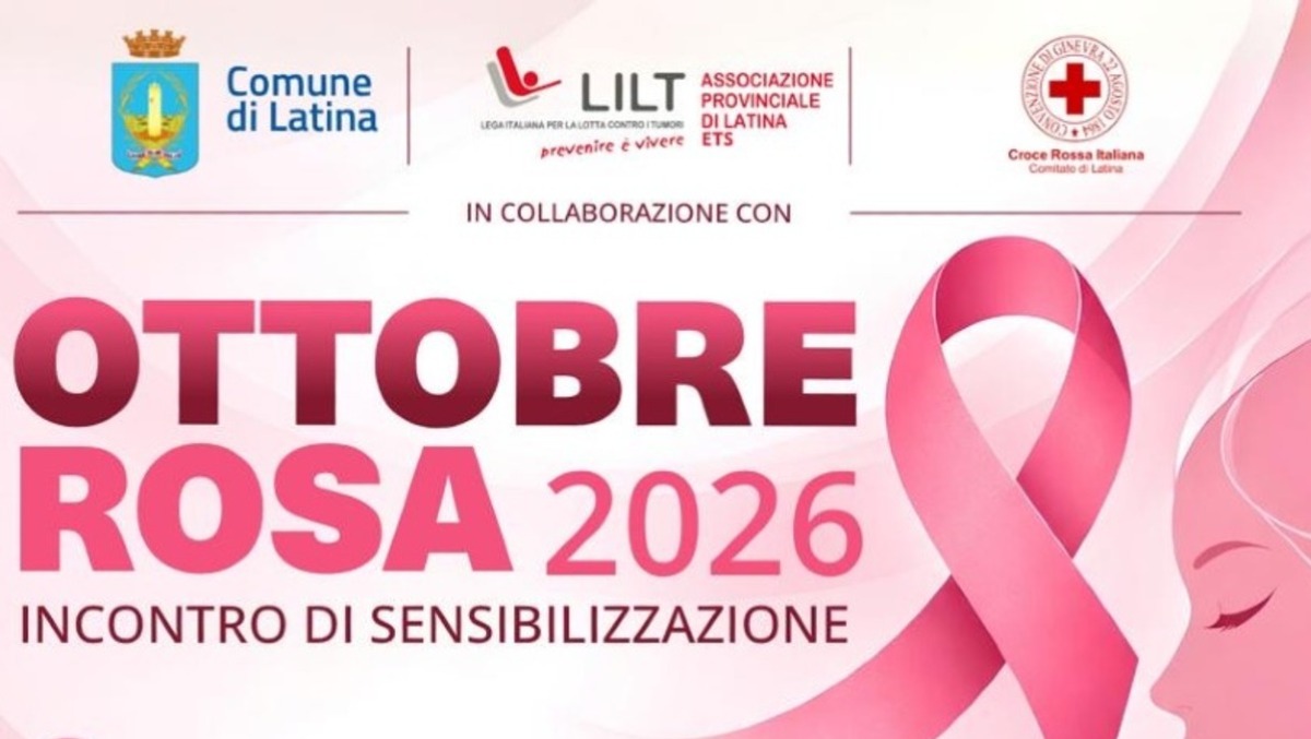 Latina, "Ottobre Rosa" al Villaggio della Croce Rossa: questo sabato un incontro sulla prevenzione.  - 