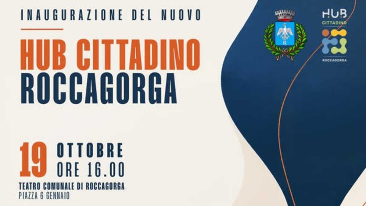 Questo lunedì a Roccagorga l’apertura del primo Hub Cittadino.  - 