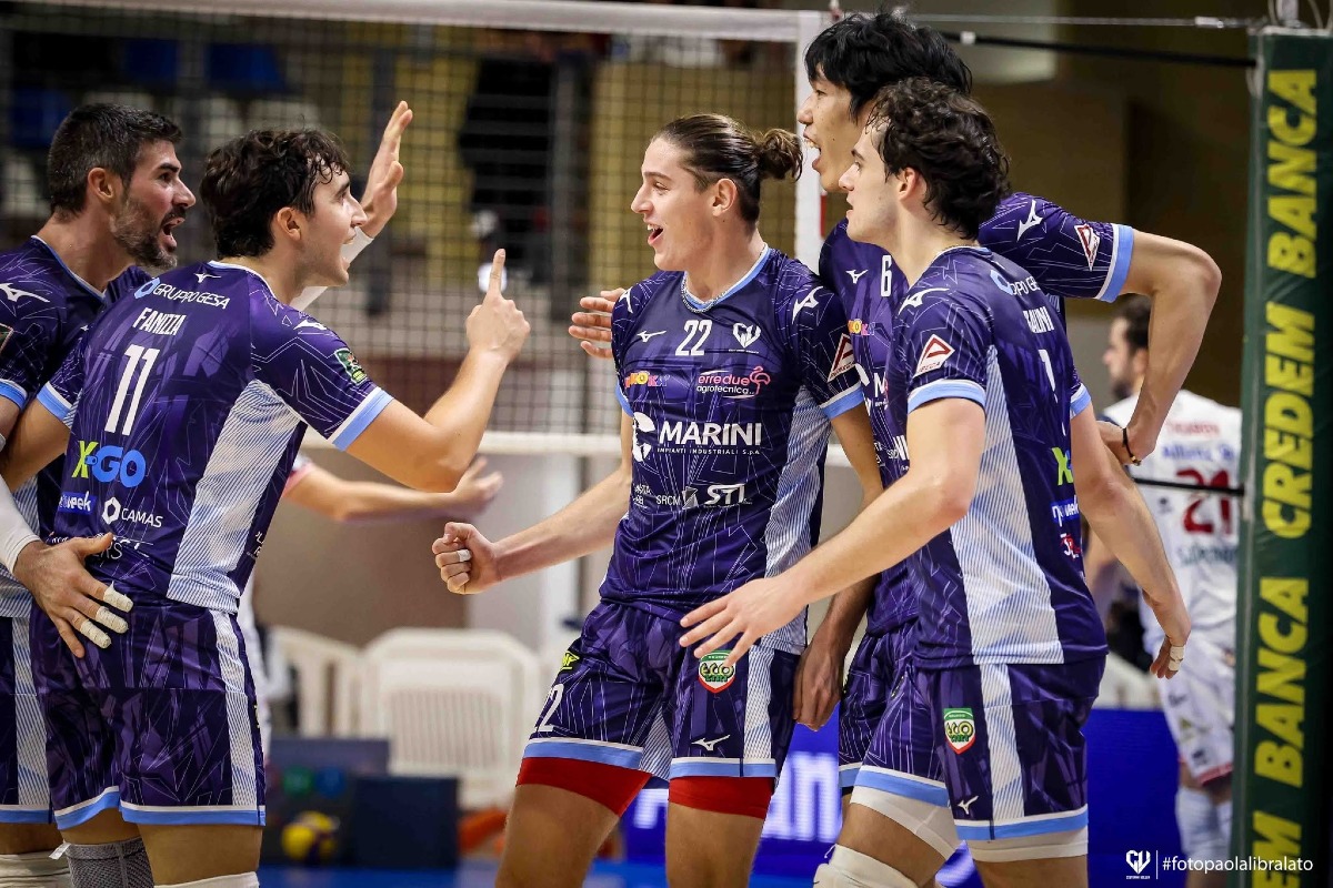 Superlega - Esordio straordinario per Cisterna, battuta Milano - 