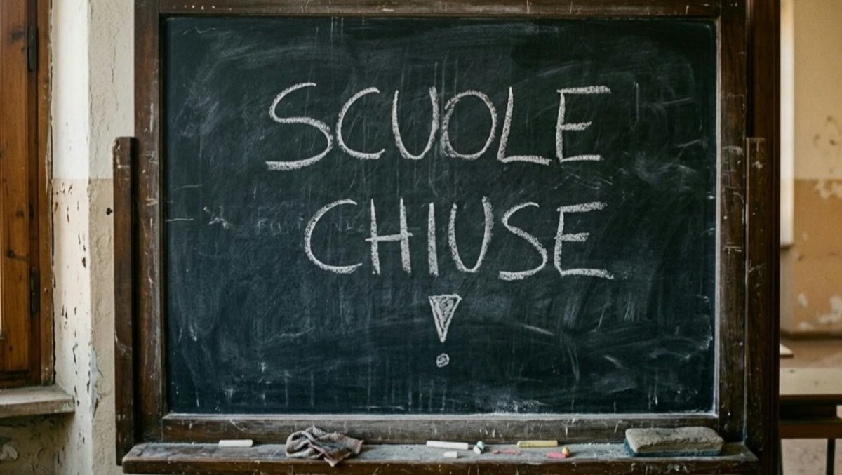 Scuole chiuse questo mercoledì ad Anzio per l’arrivo del maltempo.  - 