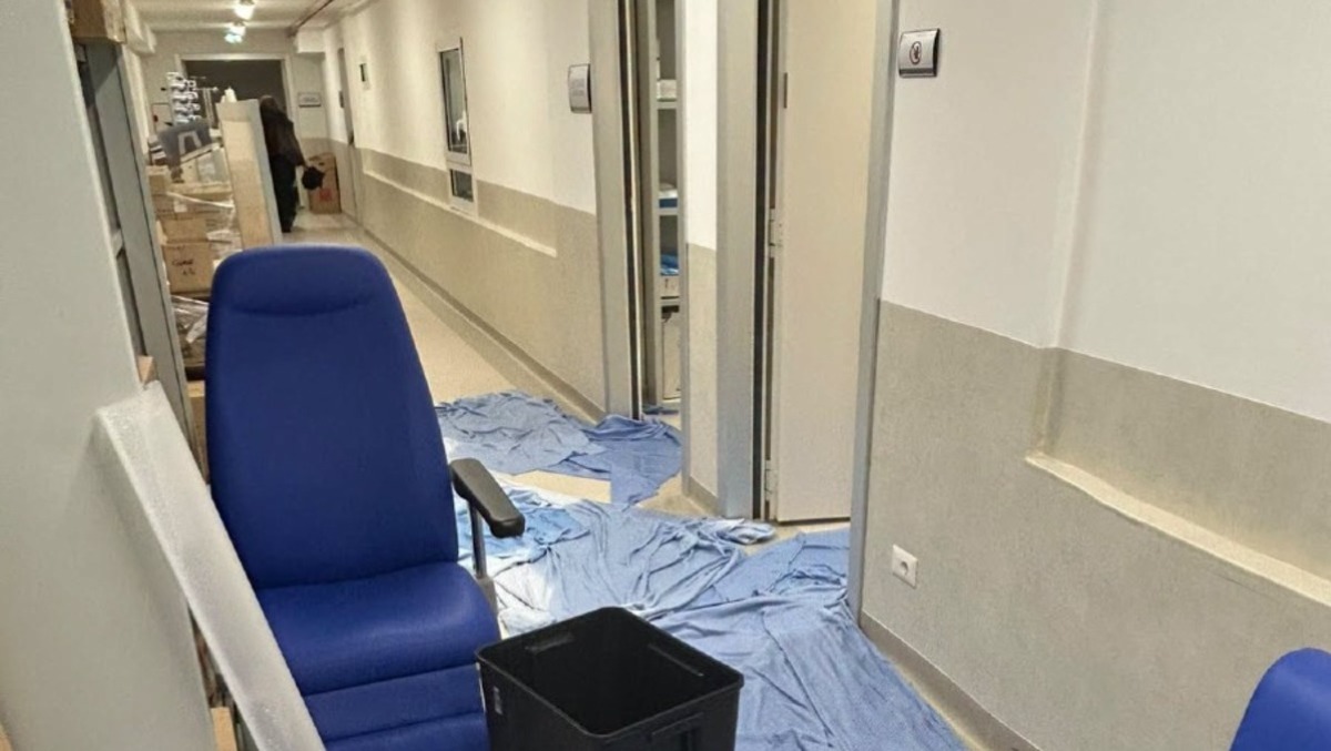 Terapia intensiva completamente allagata al “Riuniti” di Anzio, a 4 mesi dall’inaugurazione. - 