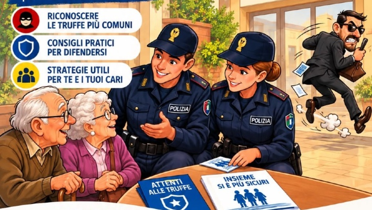In guardia contro i truffatori: a Campoleone un incontro pubblico con la Polizia di Stato. - 