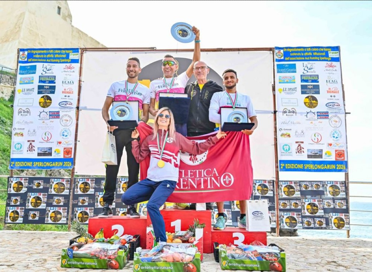 Monologo dell’Atletica Ferentino alla “Sperlonga Run” - 