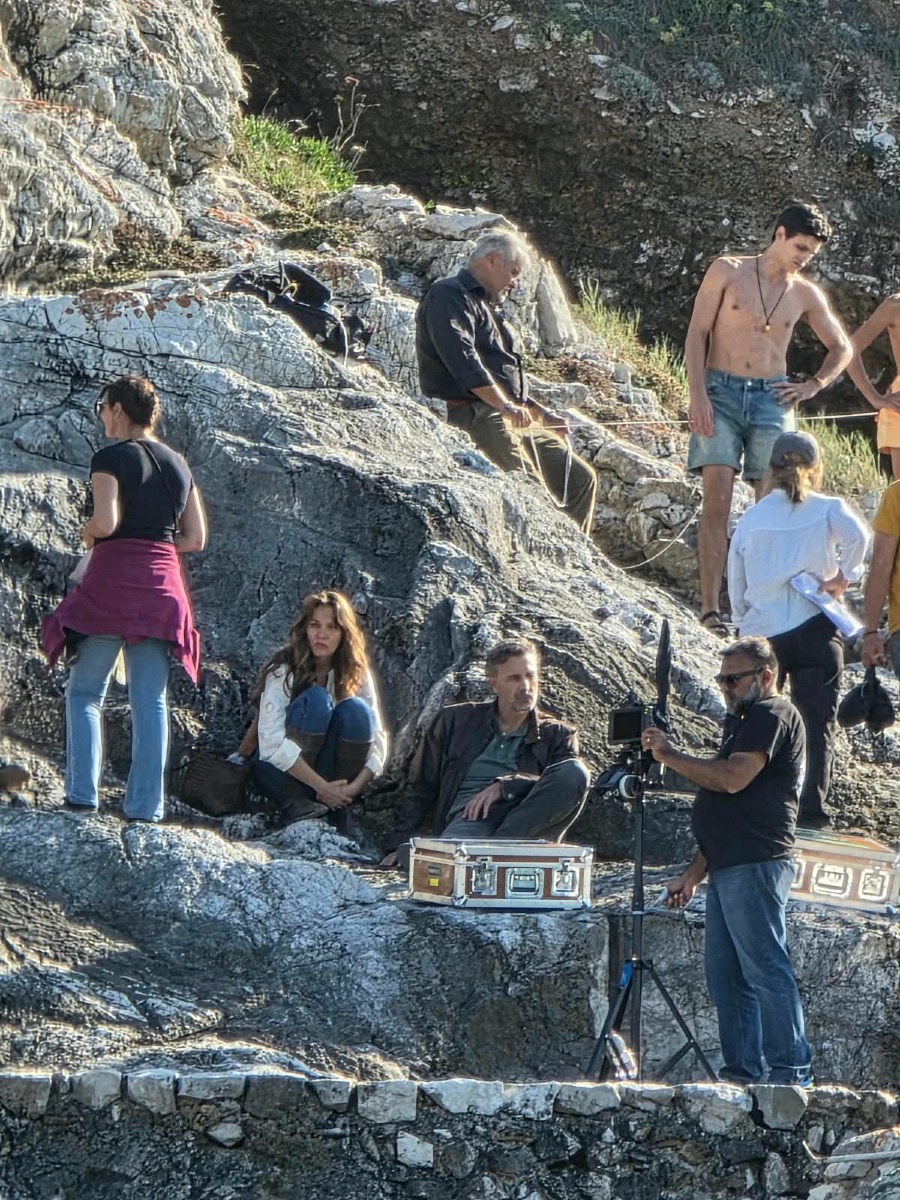 Roul Bova_riprese film Sabaudia