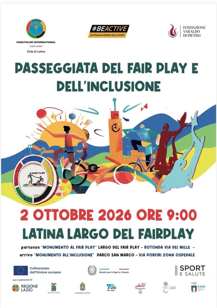Passeggiata del Fair Play e dell'Inclusione_Latina_loc