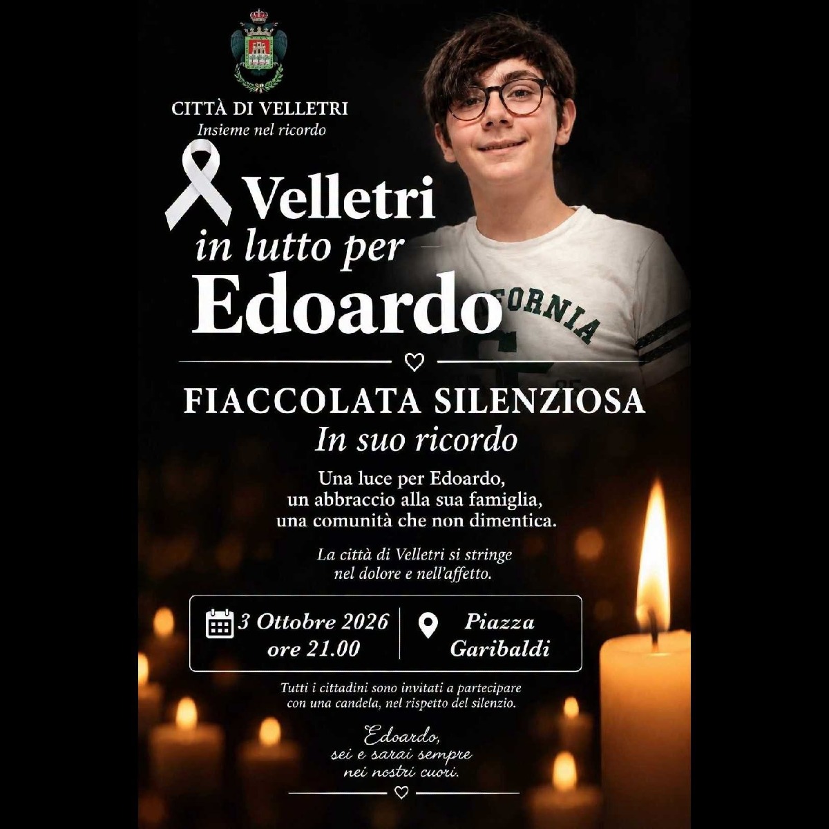 Fiaccolata per Edoardo - Velletri
