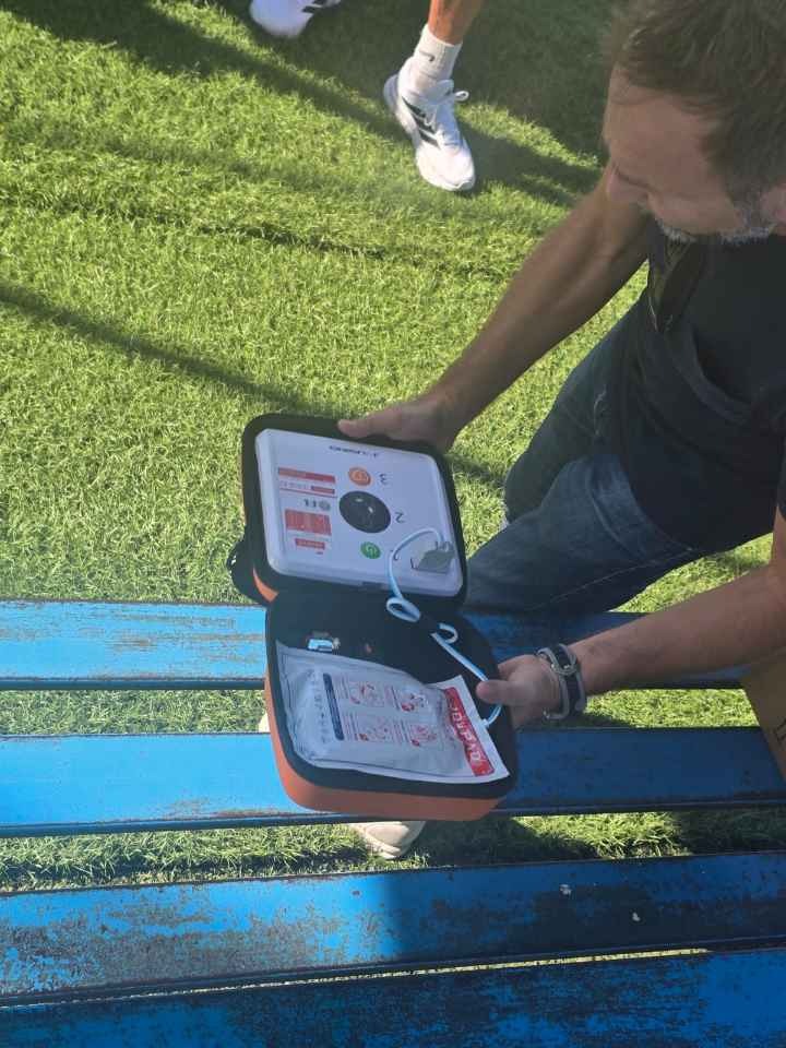 Real Aprilia_ nuovo defibrillatore