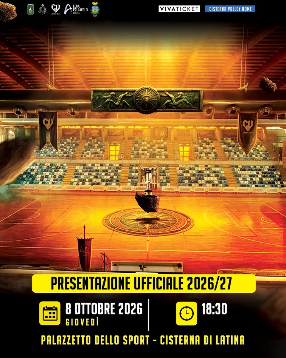 CisternaVolley_presentazione ufficiale_oggi