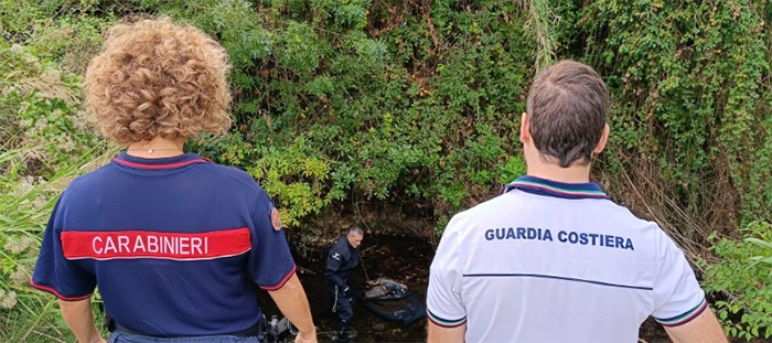 Sversamento illecito_Carabinieri Forestale Spigno Saturnia
