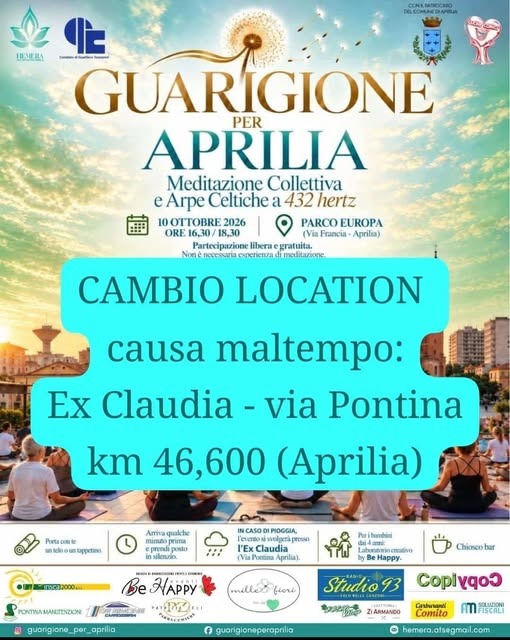 Guarigione per Aprilia - cambio location