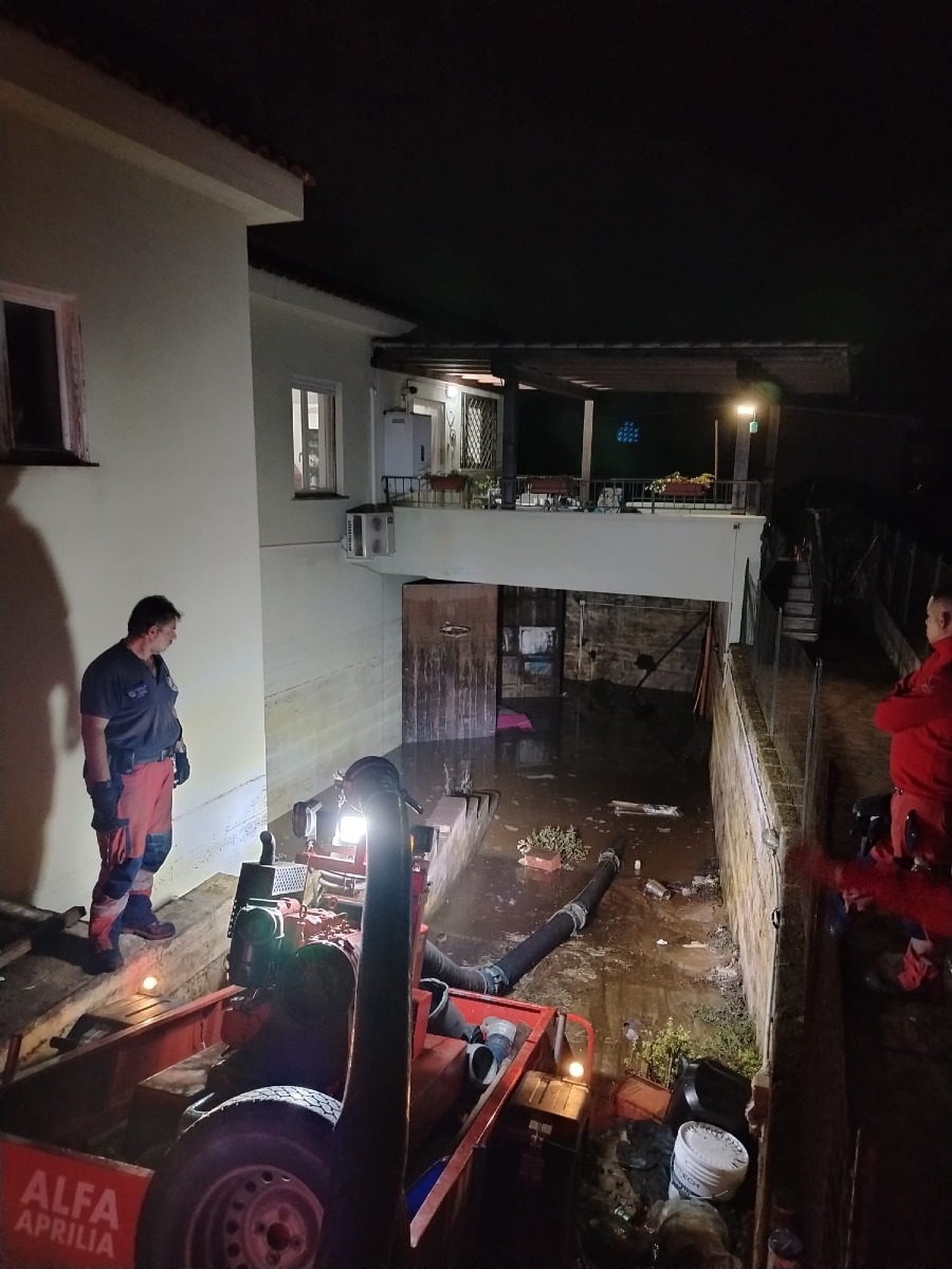 Maltempo Anzio Nettuno_interventi Alfa Aprilia