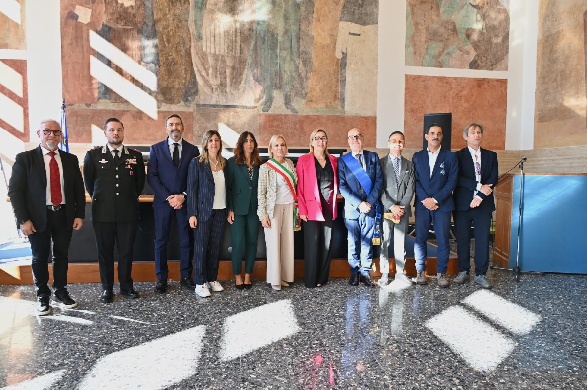 AULA MAGNA DELL’ISTITUTO VITTORIO VENETO – SALVEMINI DI LATINA 