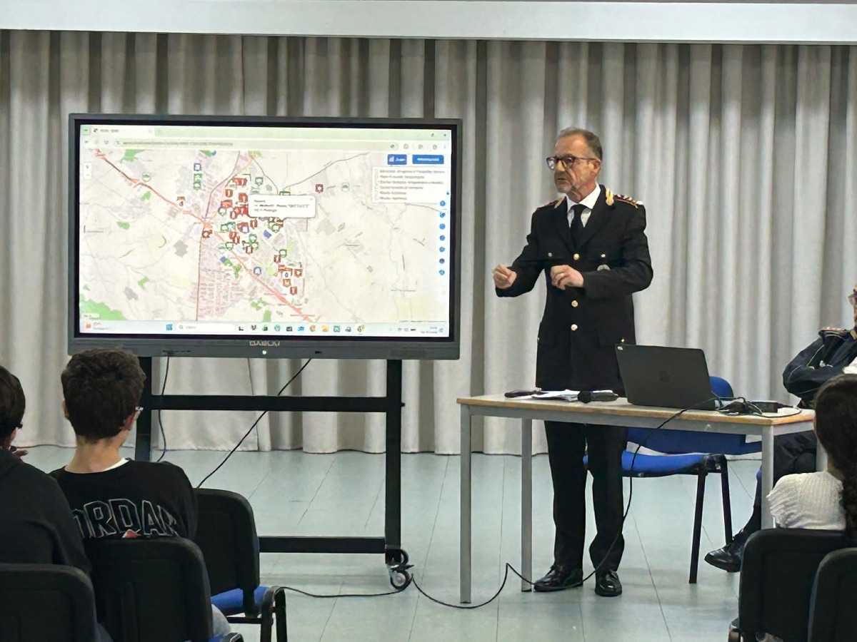 Matteotti Aprilia_incontro Protezione Civile_Polizia Loca