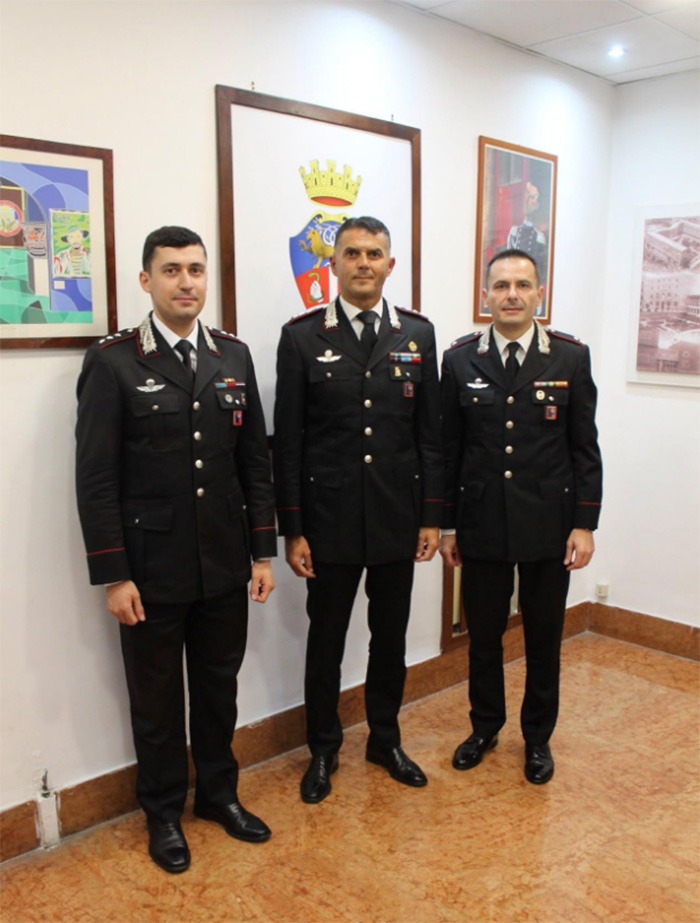 Carabinieri Terracina_cambio al vertice_nuovo comandante Giuseppe Inzinza