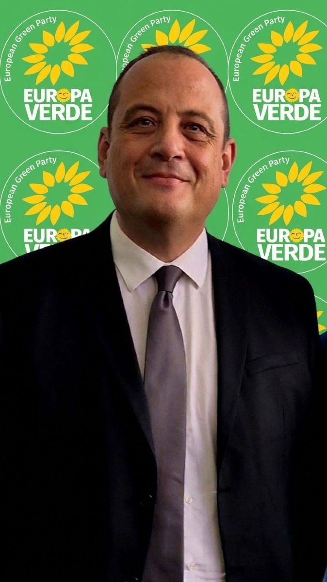 Stefano Andreolla di Europa Verde Aprilia