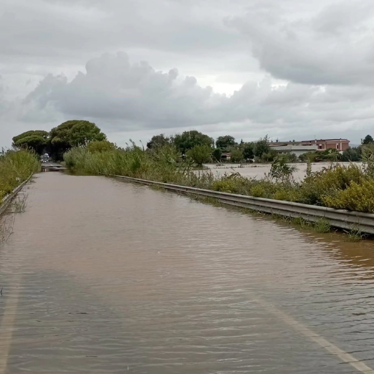 Chiusura dell'Appia a Terracina