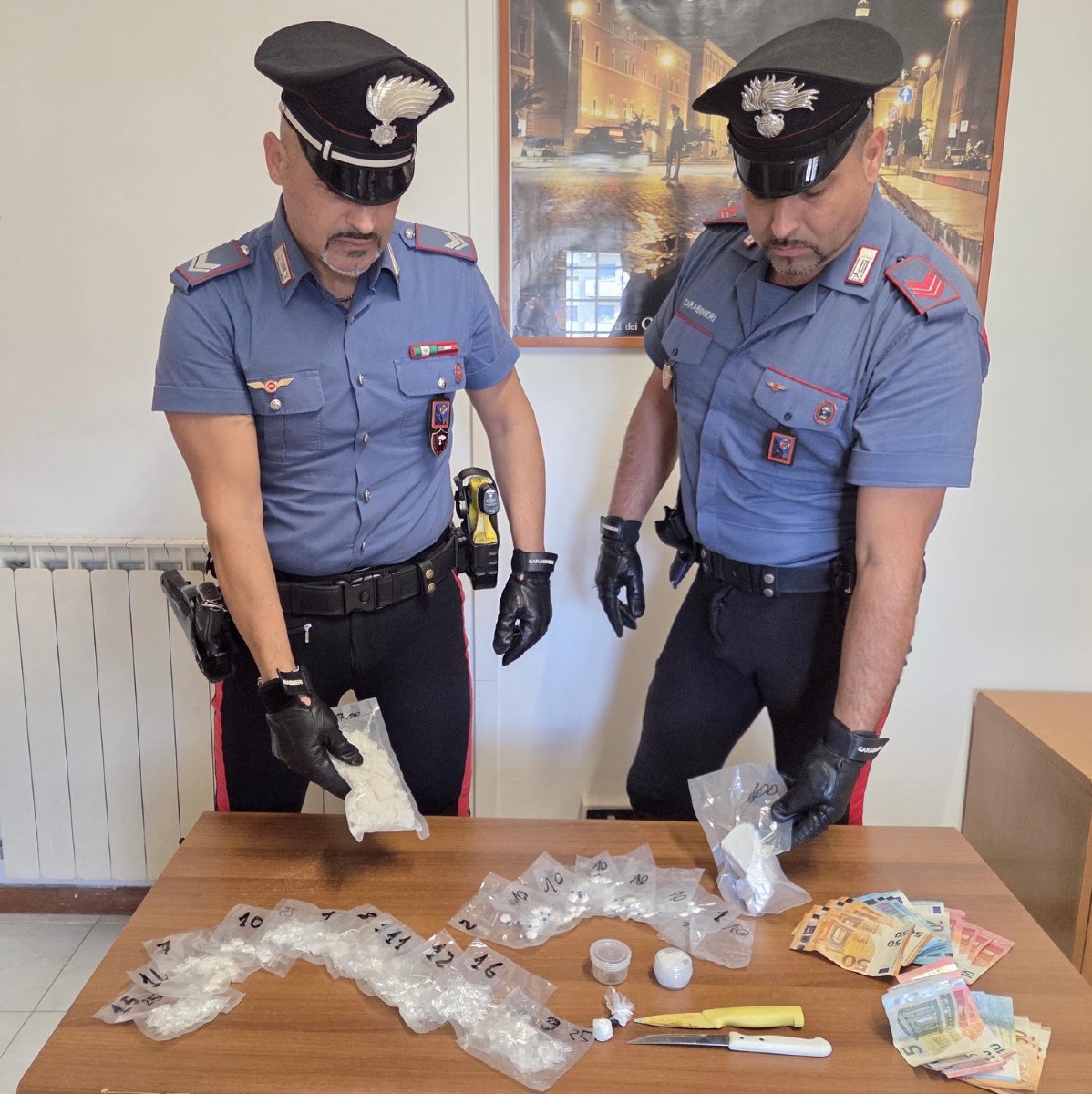 Carabinieri Anzio - controlli Lavinio Stazione